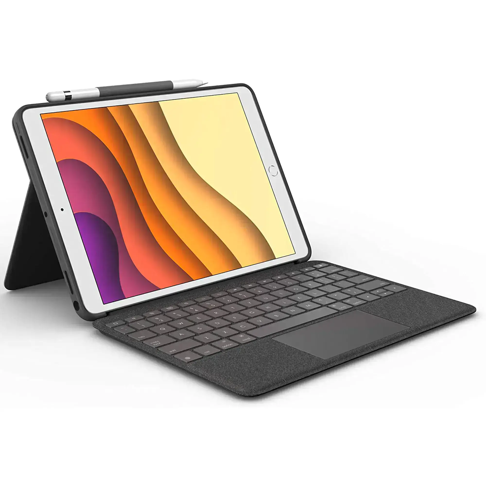 Logitech COMBO TOUCH backlit keyboard case with trackpad and Smart Connector for iPad Air 3 10.5" / IPad Pro 10.5" - Graphite (920-009610)